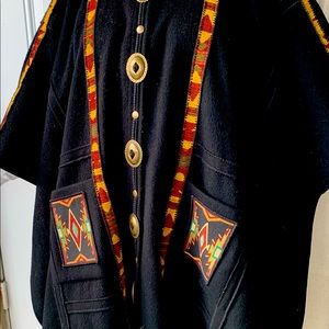 Coloratura vintage full length cape